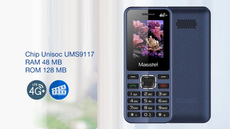 Điện thoại di động Masstel izi 12 4G - Chính hãng