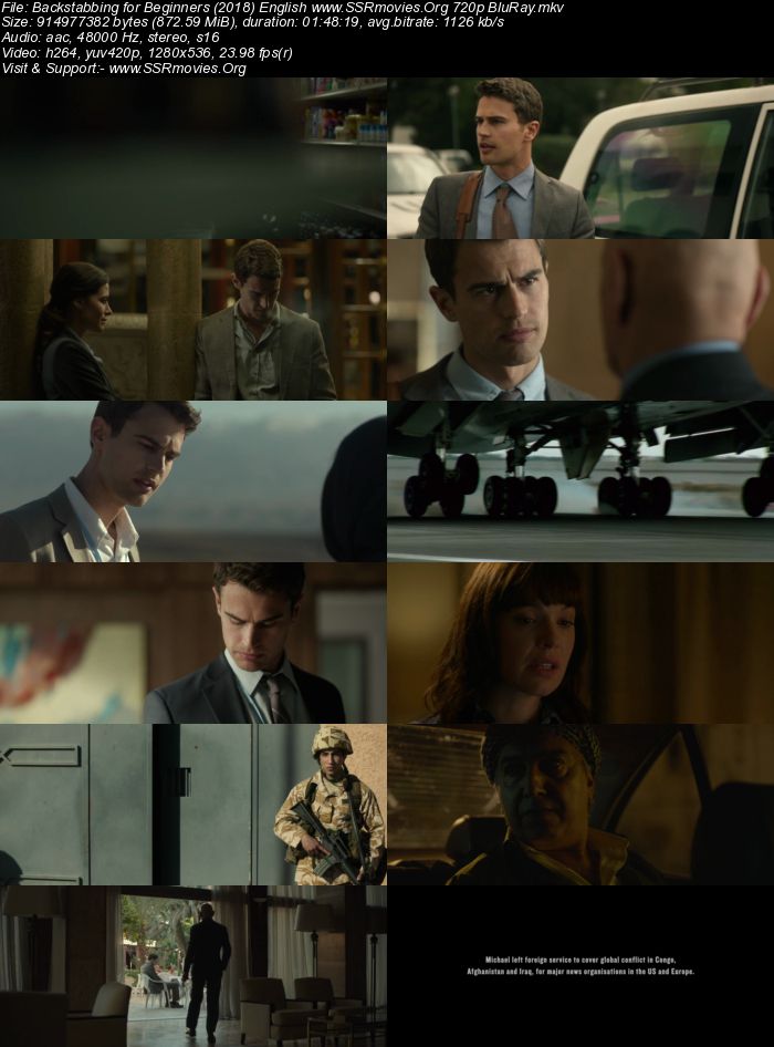 Backstabbing for Beginners (2018) English 720p BluRay