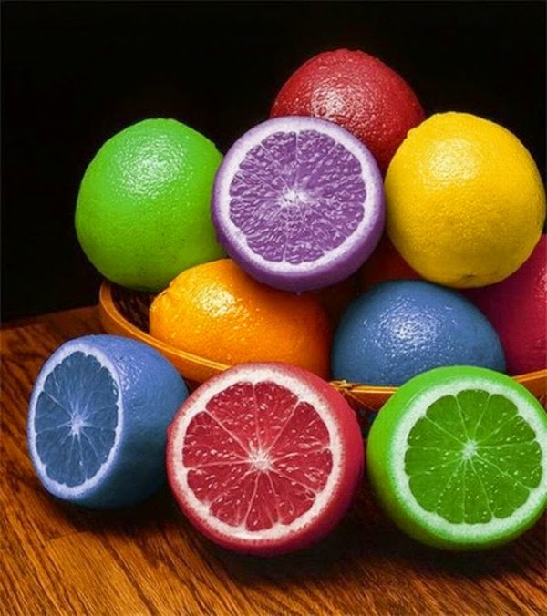 Artificial fruit as decoration