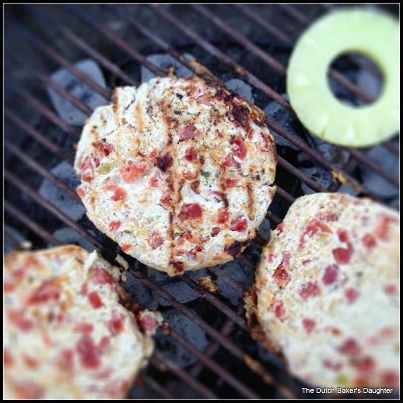 The Dutch Baker's Daughter Caribbean Chicken Burgers