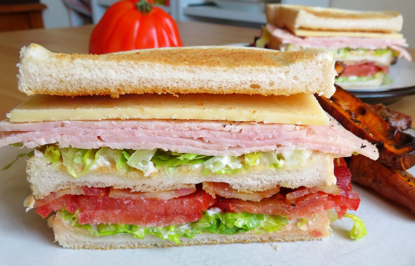The Ultra Turkey Club Sandwich | The English Kitchen