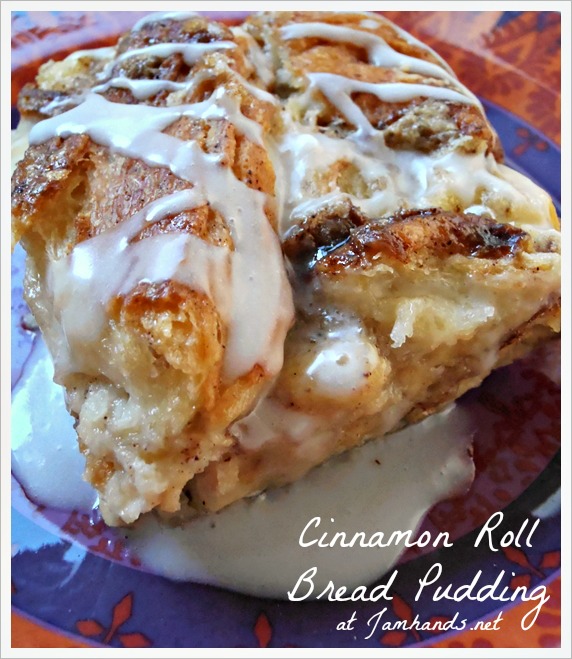 Cinnamon Roll Bread Pudding