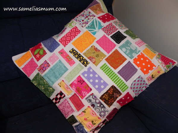 Scrappy Cushion Tutorial