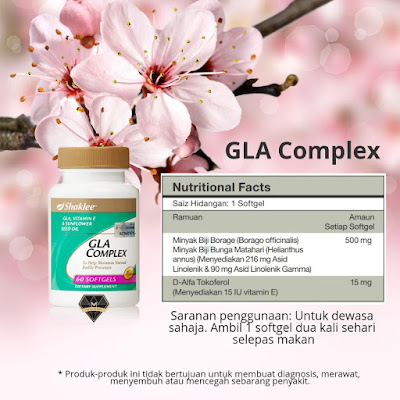 Testimoni GLA Complex Shaklee - Period Tidak Teratur 