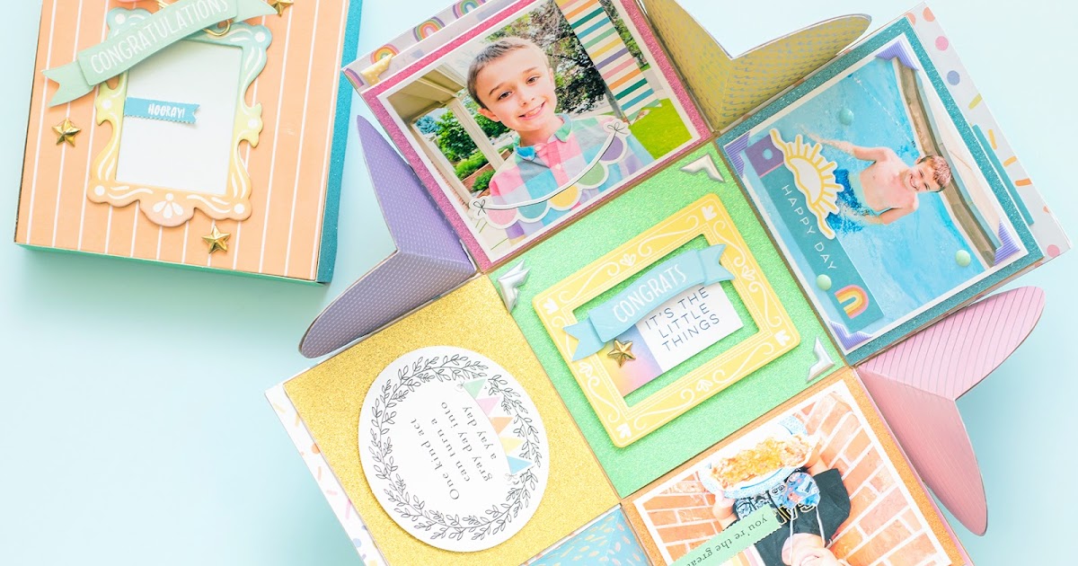 Michaels Small Explosion Box for Fox Paige Taylor Evans