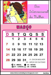 Calendário de 2021, ilustrado