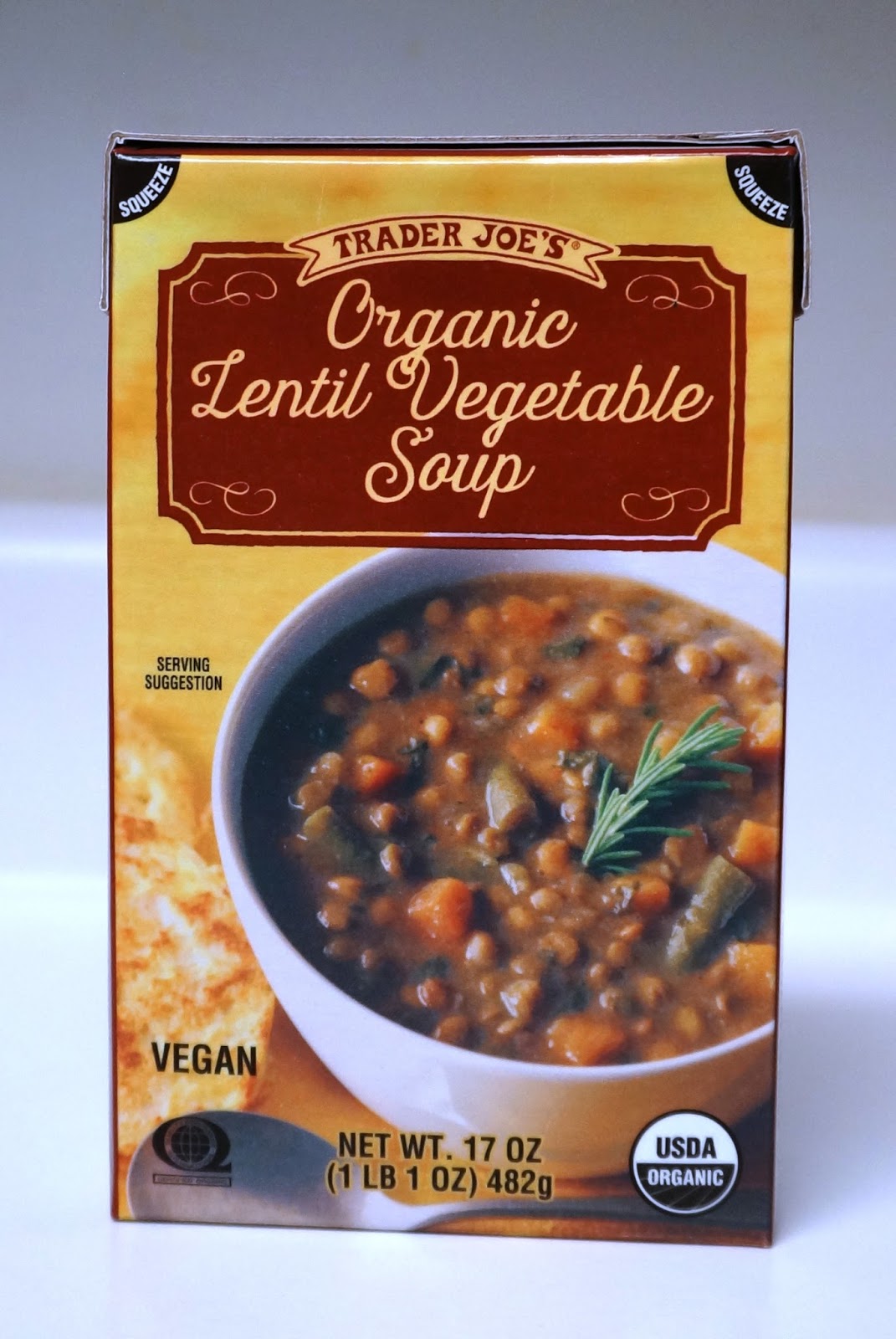 Exploring Trader Joe's Trader Joe's Organic Lentil Vegetable Soup