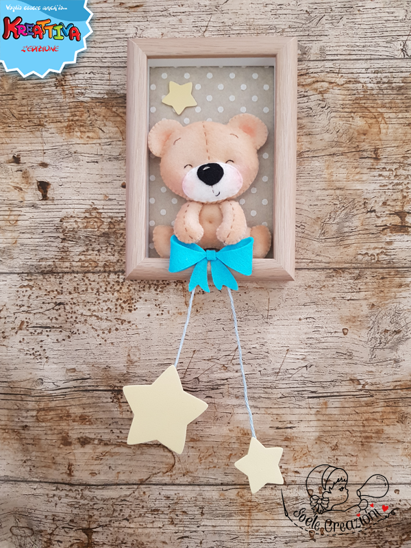 Cartamodello Orsetto Pannolenci Orsetti Di Stoffa Fatti A Mano