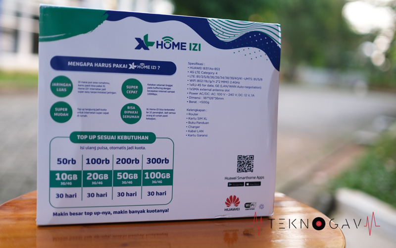 Review XL HOME IZI, Koneksi Internet Lancar, Mudah Tambah  