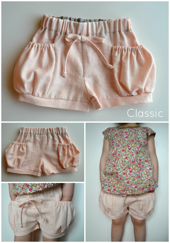 Bubble Pocket Shorts Pattern ELEGANCE & ELEPHANTS