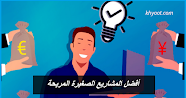 أفضل المشاريع الصغيرة المربحة
