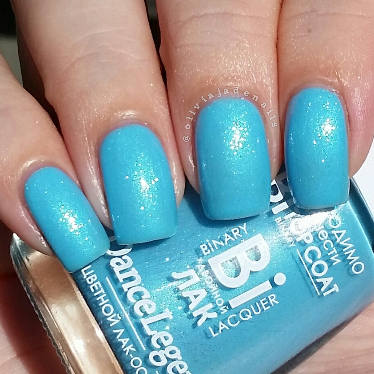 Dance Legend 38 Linda swatched by Olivia Jade Nails