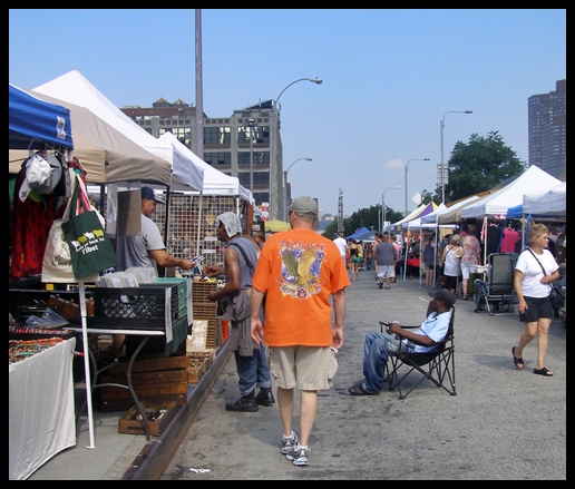 The Cranky Queen: The Queen Visits Hell's Kitchen Flea Market in New ...