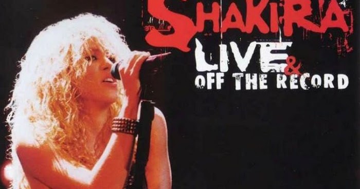 DVD: Shakira - Live & Off The Record - Encartes Pop