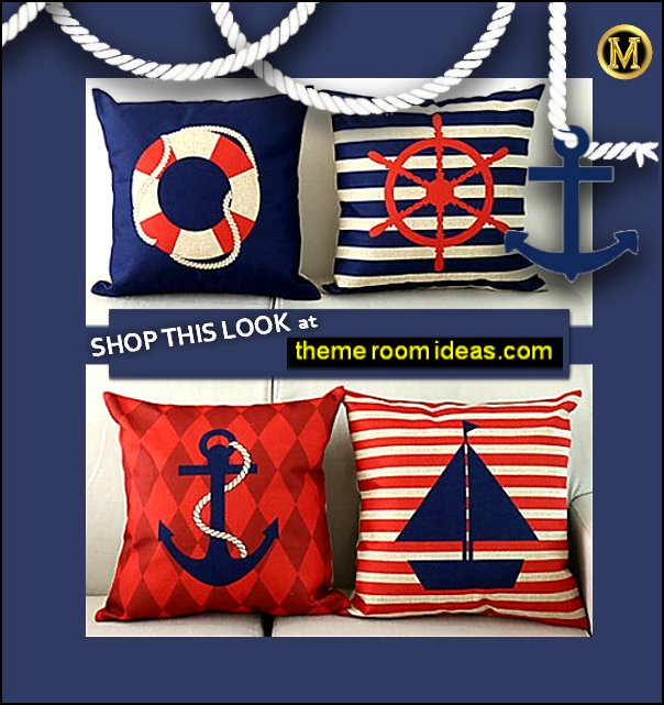 Decorating theme bedrooms Maries Manor nautical bedroom ideas