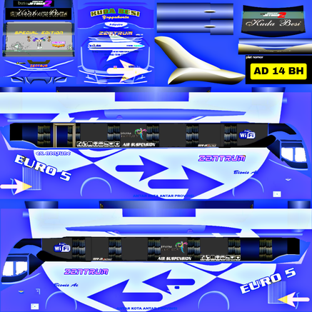 Download 23 Livery Template BUSSID Bus Simulator 