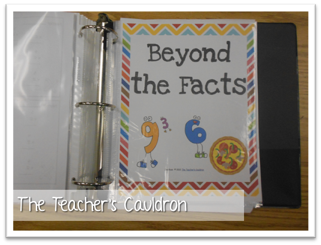 How binders and page protectors help me with math - Teacher by the Beach