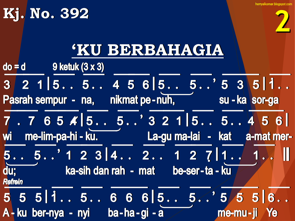 TouRoeroekan: Kidung Jemaat No. 392