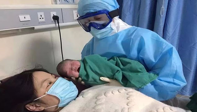 Kuasa Allah!! Ibu Positif Virus Corona Lahirkan Bayi Tanpa Tertular Covid 19