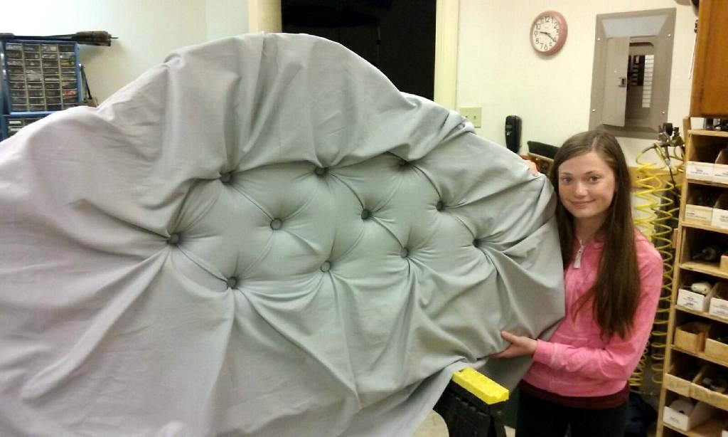 Tufted Upholstered Headboard Tutorial Rachel Teodoro