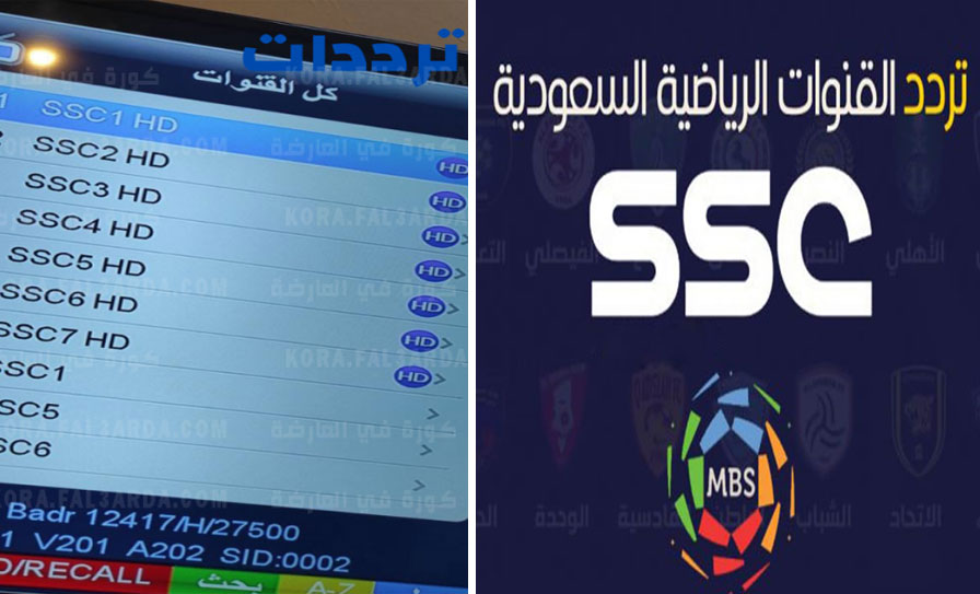 Ssc sports تردد