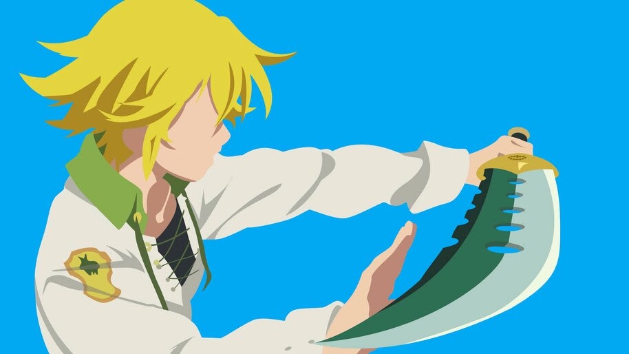 Meliodas, Minimalist, Lostvayne, Sword, Sacred Treasure, [Nanatsu