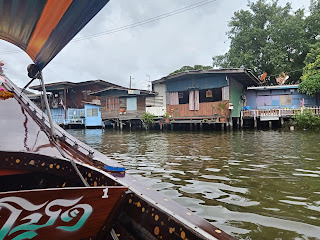 Boat ride on the The Chao Phraya River