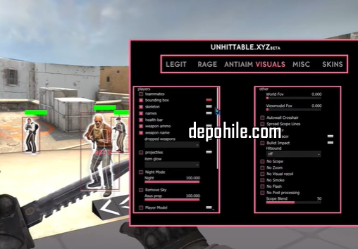 CSGO Unhittable Menu Aimbot, Wallhack Hilesi Mart 2020 DLL