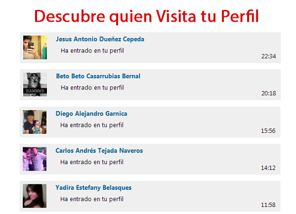 DESCUBRE QUIEN VISITA TU PERFIL - TendenciasRelevantesas
