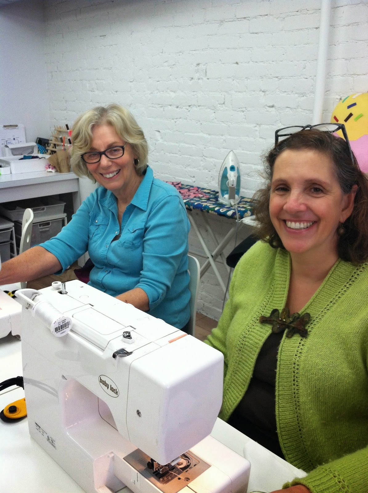 NYC Metro Modern Quilters Guild Sew in at Pins and Needles