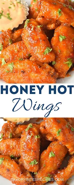 Best sticky honey hot wings 