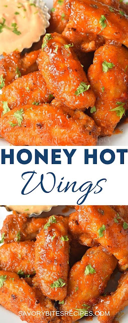 Best sticky honey hot wings 