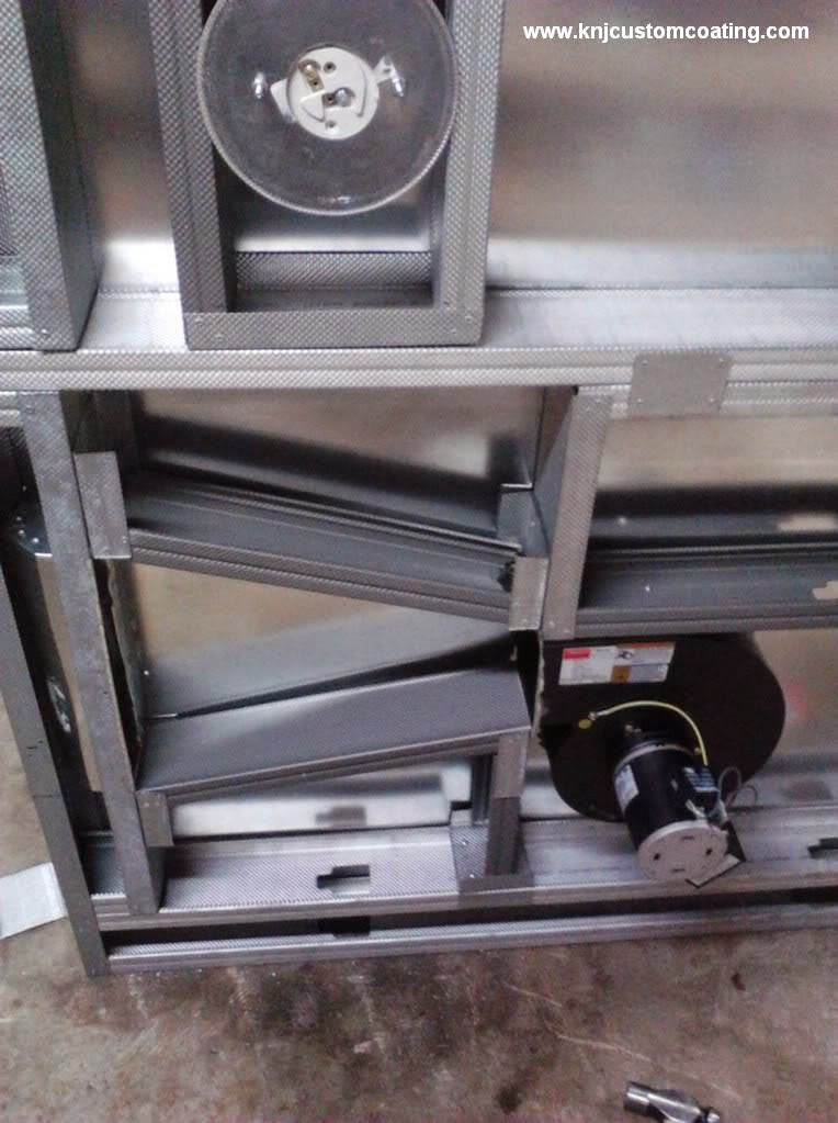 RETROFITTING AN ELECTRIC SMOKER INTO A POWDER COATING OVEN 