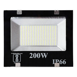 Recessed lighting unique of the waterproof outdoor flood light is fine-grained tempered glass.