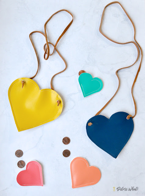 easy heart purse sewing project