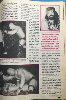 Inside Wrestling  - November 1998 -  Dude Love Interview: "Vince McMahon Ruined the WWF" (3)