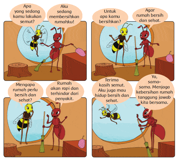 Semut dan Lebah