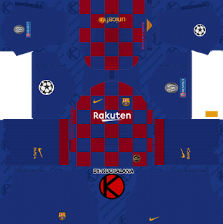 F.C. Barcelona 2019 2020 Nike Kit Dream League Soccer Kits