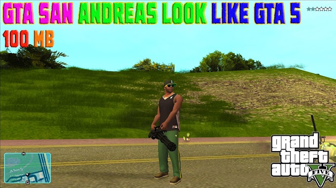 GTA San Andreas Look Like GTA 5 Best Mod 2021 Low Pc
