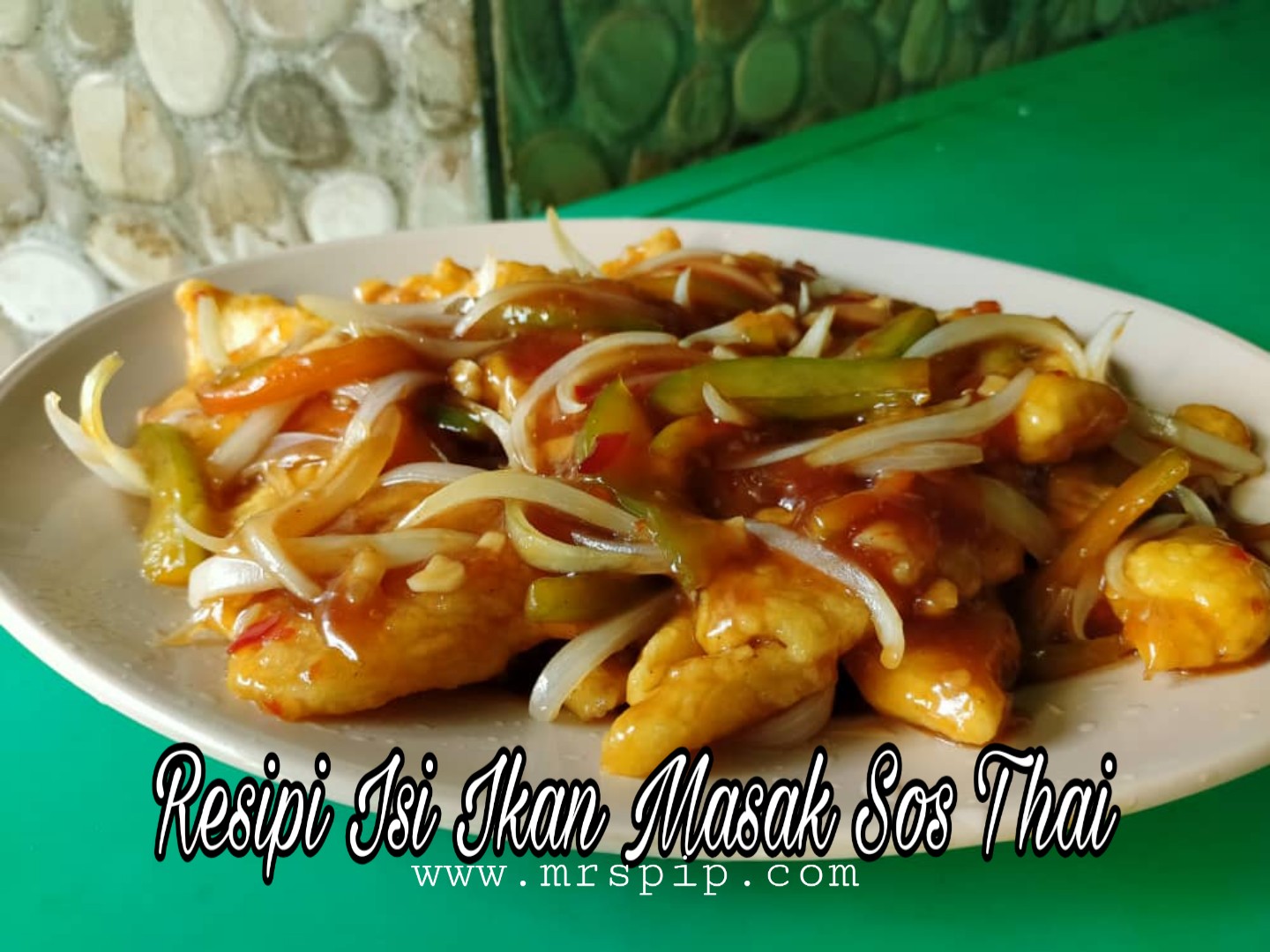 Resipi Isi Ikan Masak Sos Thai , senang dan sedap masak guna ikan dori