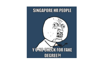 Singaporeans Losing Jobs to Foreigners with Fake Degrees?