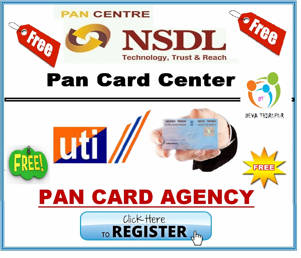 UTI PAN AGENCY ID FREE LIMITED OFFER . .HURRY UP CSC VLE HELP DESK