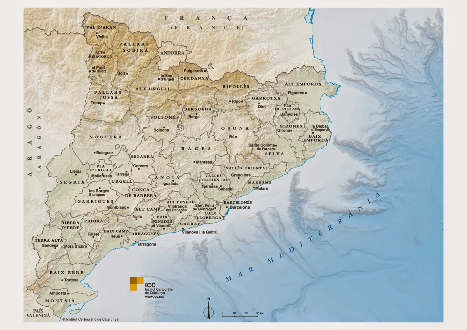 LlapisTIC. Recull de recursos TIC TAC Mapes de Catalunya