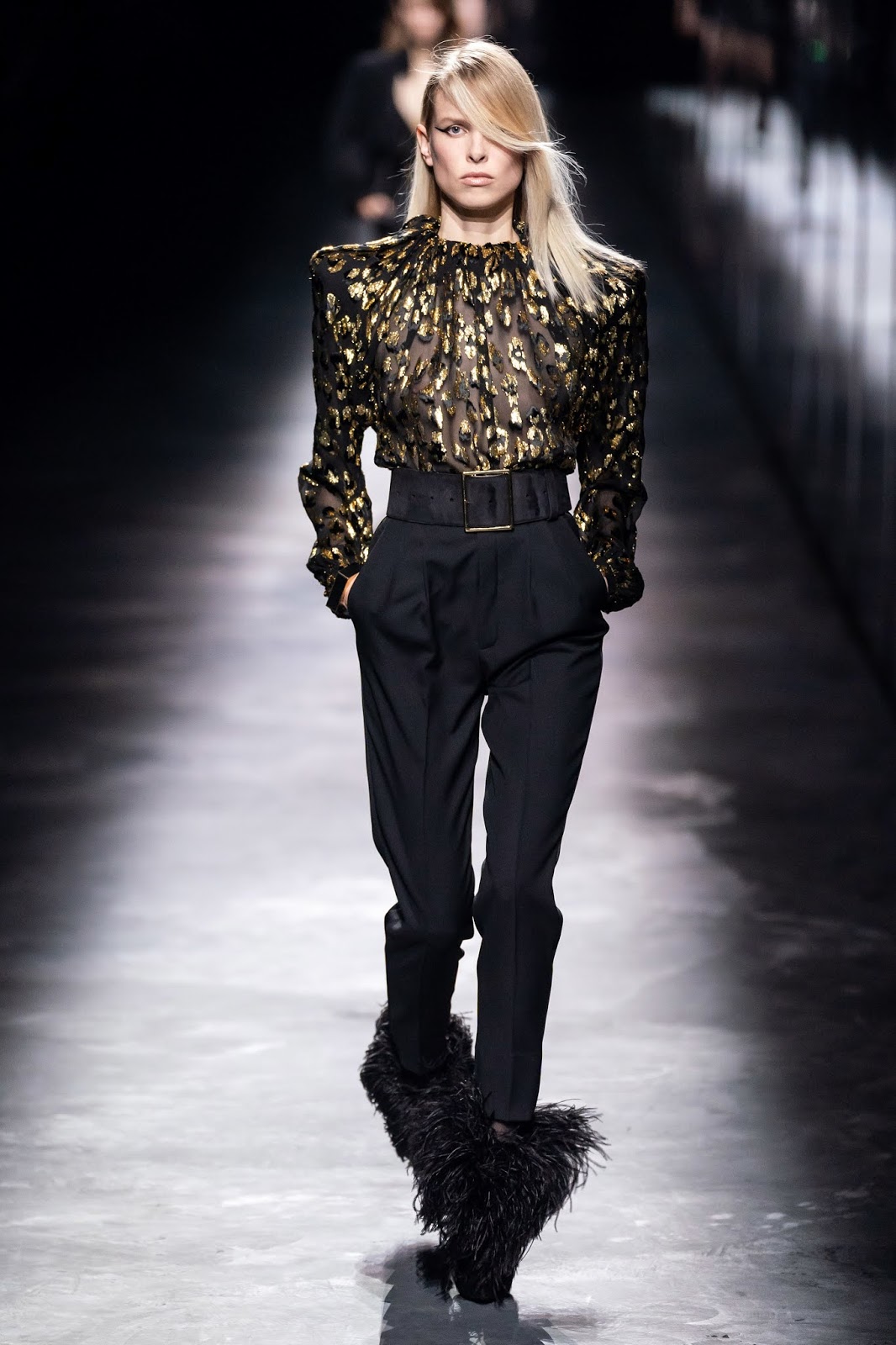 Spleen De Couture: THE EMANCIPATED STYLE GLAMAZONIANS BY SAINT LAURENT
