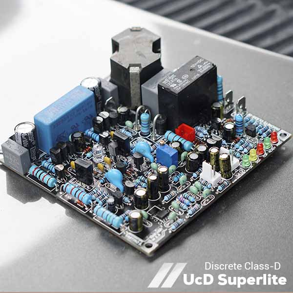 Discrete UcD ClassD Superlite Electronic Circuit