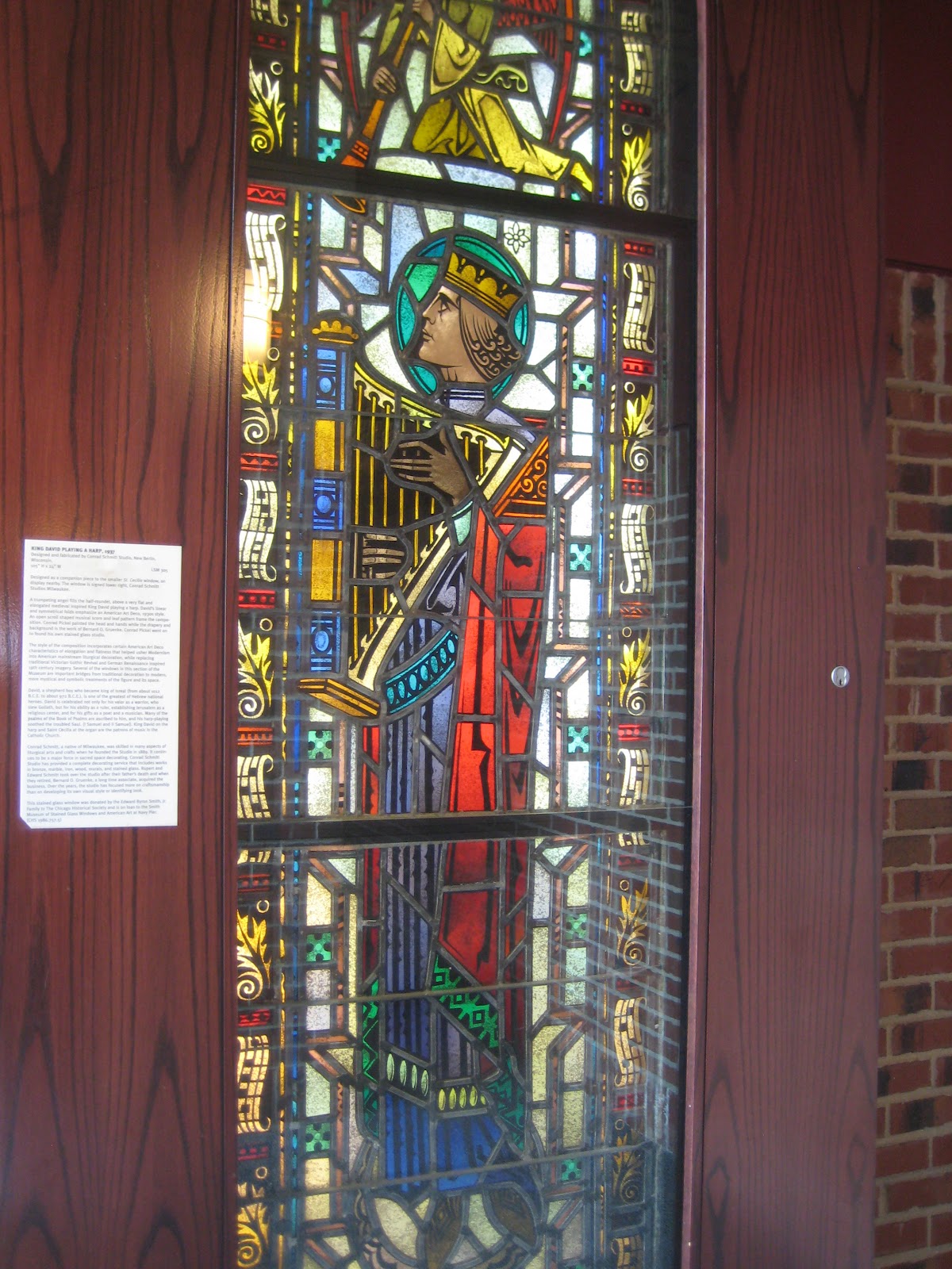 Travels with rarecat Chicago Stained Glass Museum