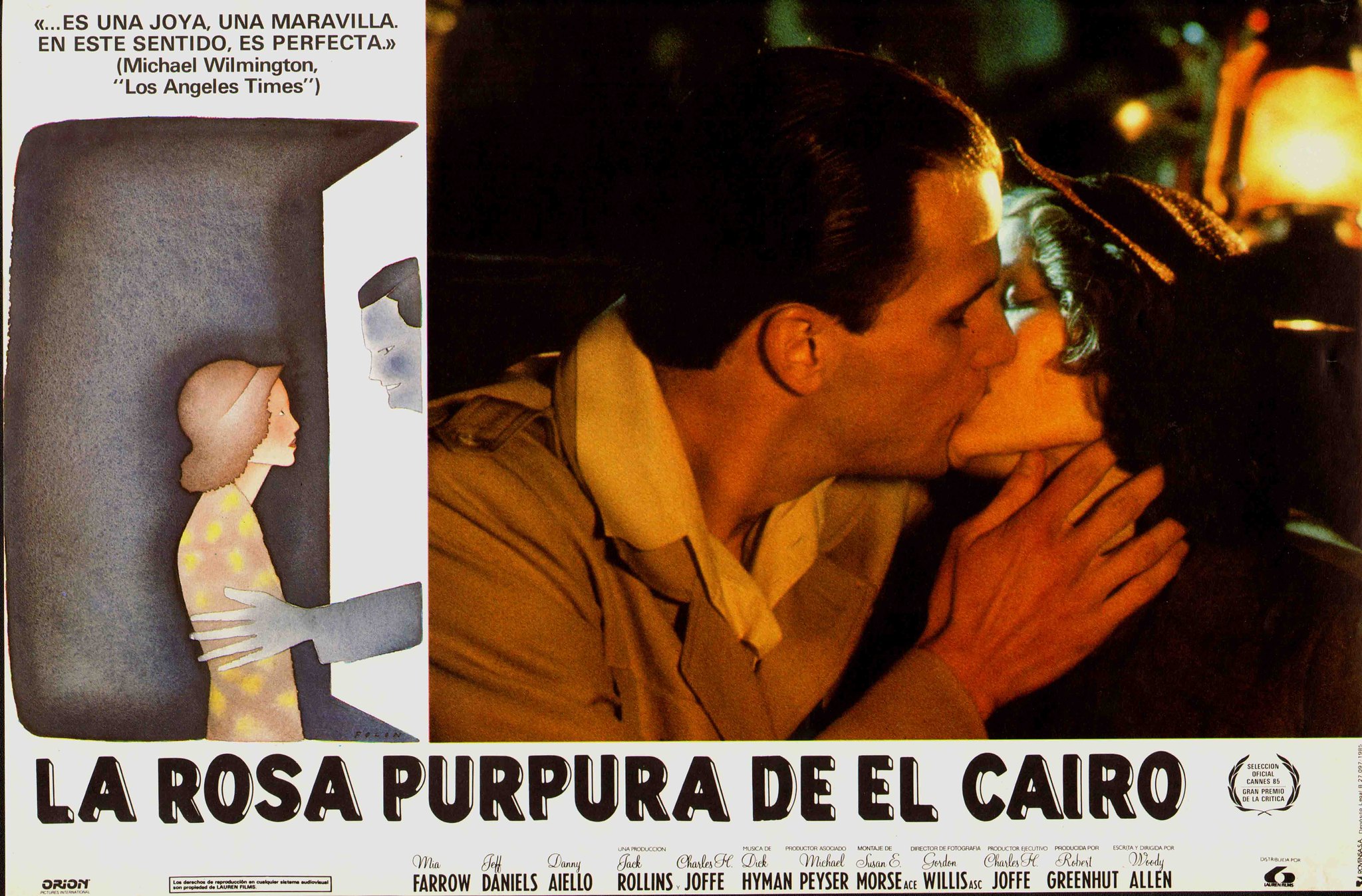 FOTOS DE DIVULGAÇÃO DE A ROSA PÚRPURA DO CAIRO (THE PURPLE ROSE OF CAIRO) Os Anos Perdidos FOTOS DE DIVULGAÇÃO DE A ROSA PÚRPURA DO CAIRO (THE PURPLE ROSE OF CAIRO) Os Anos Perdidos