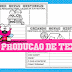 Produção de texto 3º ano