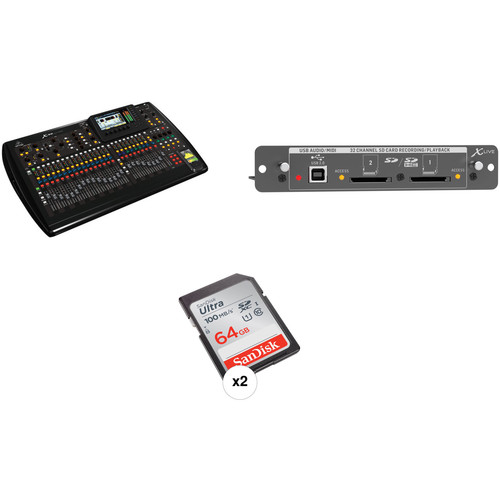 Recording with behringer x32 nanaxsecond