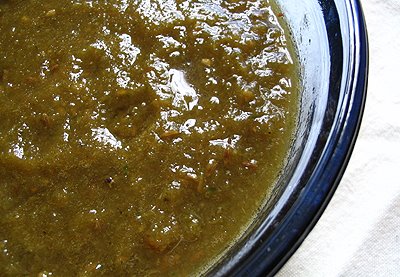 Hot Green Chili Sauce